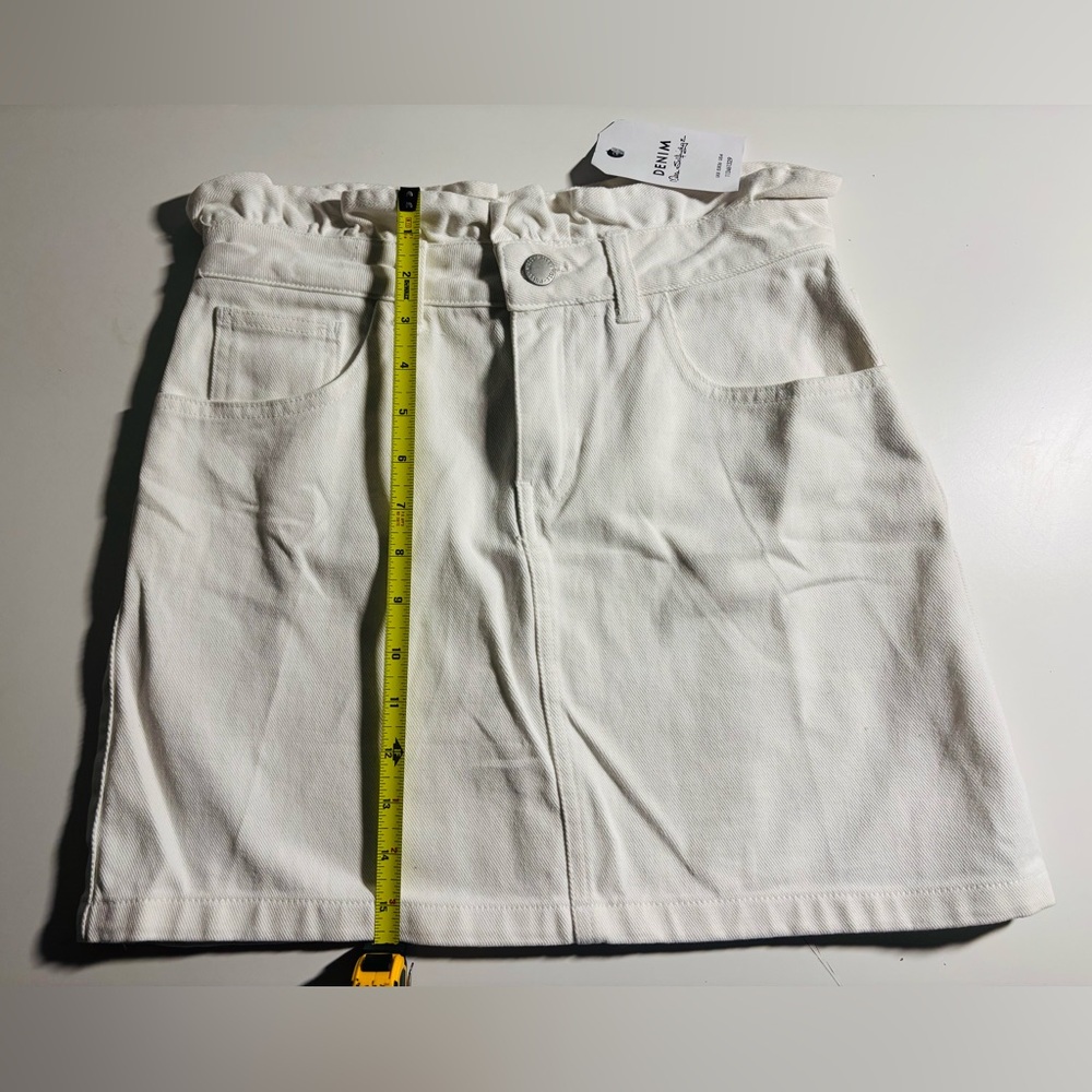 Miss Selfridge White Denim Skirt - Picture 5 of 10